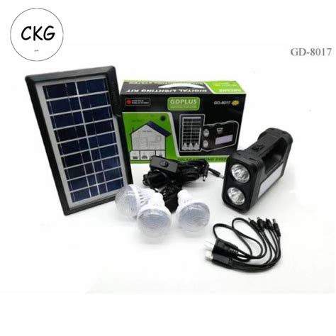 gdlite solar lighting system 8017